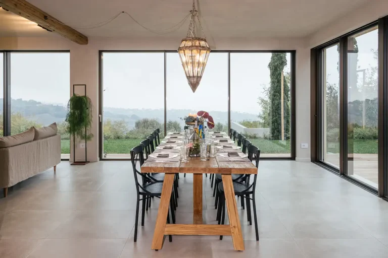 Informal dining space